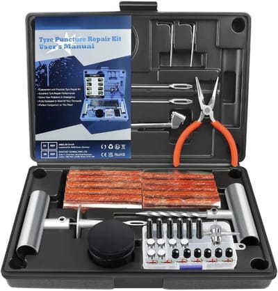 DailySupplies® Proppenset - Autobanden Reparatie Set - Autobanden Pomp