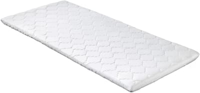 Liebling 100 x 200 cm visco topper | visco schuim topmatras | memory foam effect | Made in EU | afneembare hoes van polyester, wasbaar op 60 graden | wit