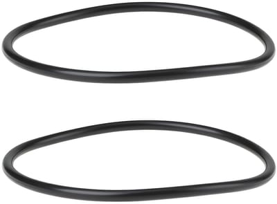 Dailygoods- Brandstoftank O-ring 138x150x6mm - 2 stuks - Vervanging 1254286 - Brandstofbestendig rubber - Compatibel met Opel Corsa B - Afdichtring