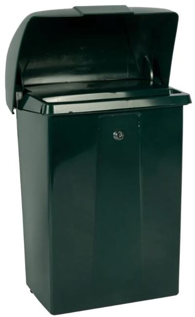 Tuilana ® - Brievenbus - PTT brievenbus - Met slot - Kunststof - Groen - Afsluitbaar