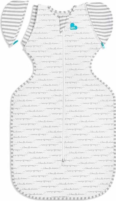 Love to Dream™ Babyslaapzak Swaddle Up™ - Inbakeren afbouwen - Baby 3-6 maanden - 6-8.5 kg - All Season - Dreamer White