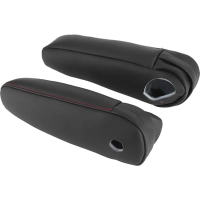 2 stuks Armleuninghoes van synthetisch leer voor autostoel voor Lexus RX 300 330 350 2003?2009Zwart black