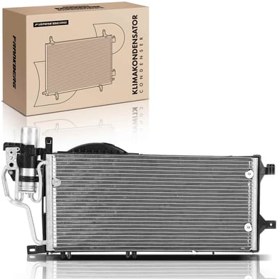 Frankberg 1x Condensator Airco voor Opel Combo Corsa C Tigra 1.3L 1.7L