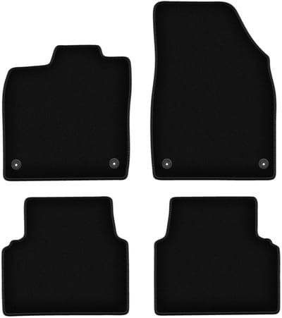 BASIC zwarte veloursmatten voor: Volkswagen ID.3 hatchback (2019-)