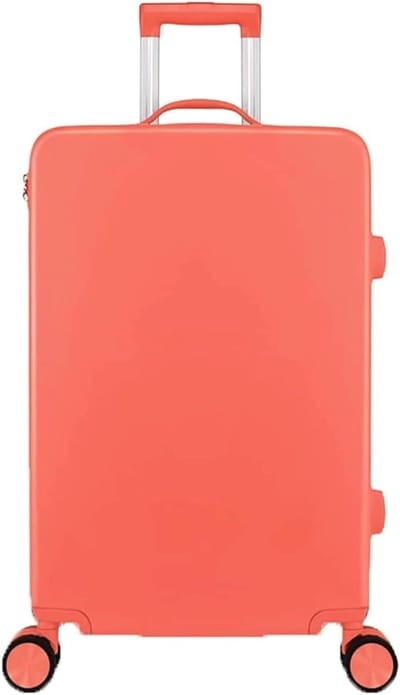Reis Koffer - Bagage Trolley - Vakantie Voorbereiden - Schokbestendig Materiaal - 65 x 45 x 35 cm - Oranje