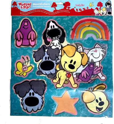 Woezel & Pip muurstickers - baby / junior slaapkamer sticker