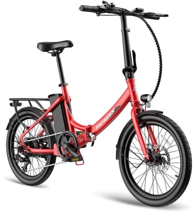Fafrees 20 inch Elektrische fiets(155-195 cm), Elektrische vouwfietsen, e-bike, 250 W motor, 16,75 Ah accu, 35 N.M draaimoment, E-mountainbike, 25 km/u, bereik tot 130 km , Waterdicht IPX4, Pedelec vouwfiets met 7 versnellingen​