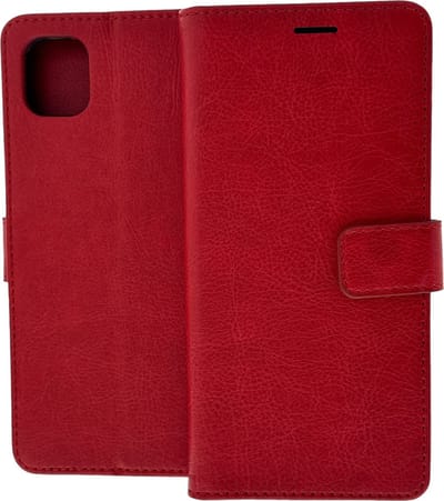 Portemonnee Book Case Hoesje Geschikt voor: Samsung Galaxy A04 - Rood