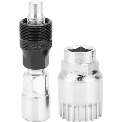 Cranktrekker Bottom Bracket Verwijderaar Stalen Reparatiegereedschap Set voor Fiets Bike