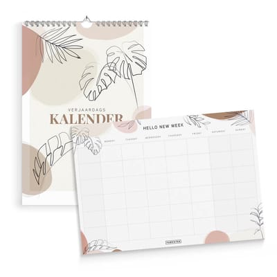 Fabrikten Bundel Terra - Kalender + Weekplanner A4