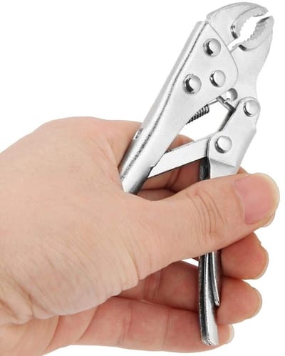 Dailygoods- Vergrendelingstang Set 2-delig - Rechte Vergrendelingstang - Deurveiligheid - Vaste Klinknagels - Hoog Koolstofstaal - Fijne Aanpassingstorsie - Klem