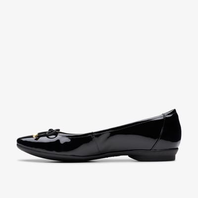Candra Licht Zwarte Patenten Schoenen
