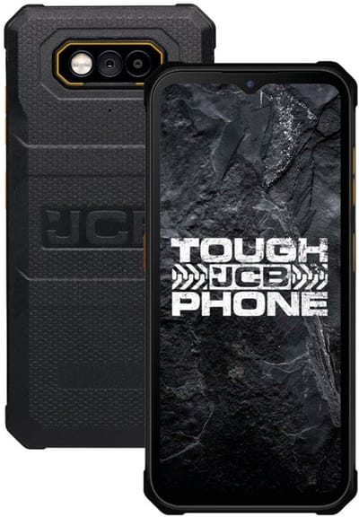 JCB Phone Toughphone E10 16,8 cm (6.6") Dual SIM Android 15 4G USB Type-C 8 GB 64 GB 6500 mAh Zwart