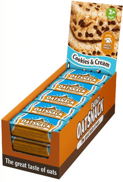 Energy OatSnack Energy OatSnack Bar (15x65g) Cookies & Cream - Repen - Energie repen