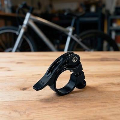 Zadelpenklem - Fietszadelhouder - Zadelhoogte Verstellen - Gereedschapsvrije Hendel - 28.6mm - Zwart