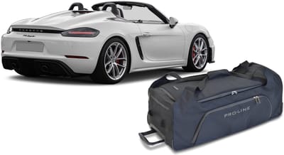 Kofferbak trolleytas geschikt voor Porsche 718 Spyder 2019-heden Pro.Line