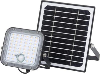 Zonne-energie LED Floodlight met PIR Bewegingssensor en Afstandsbediening | 1400 Lumen