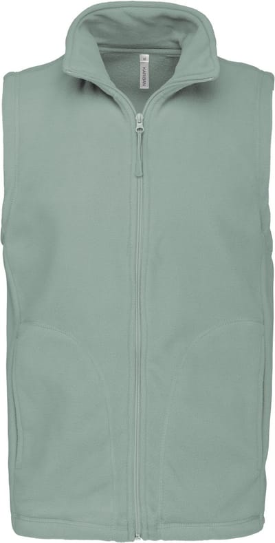 Kariban Bodywarmer van microfleece heren K913 - Sage - 5XL