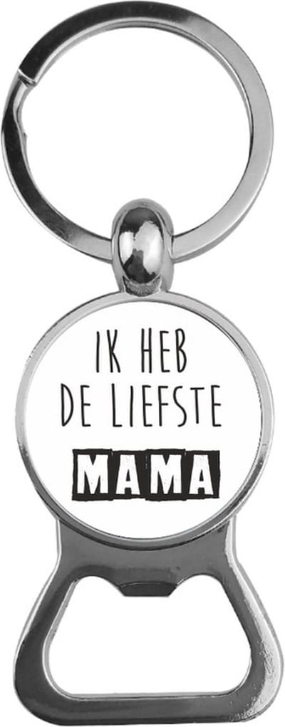 Bieropener Glas -  Ik Heb De Liefste Mama