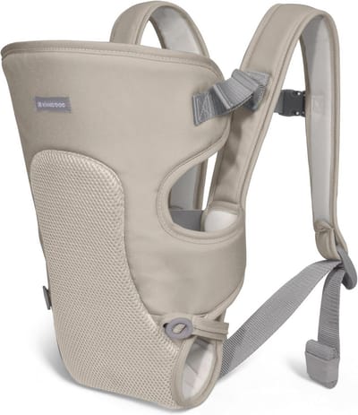 Ergonomische Babydrager voor Pasgeborenen tot 9 kg - 3 Draagposities, Ademend en Comfortabel