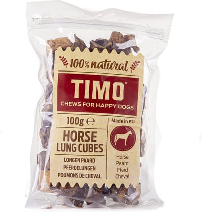 Timo Longen - Hondensnacks - Paardenvlees 100 g