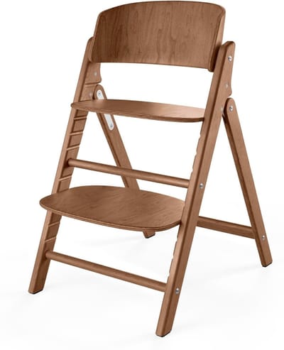 Kinderstoel 3-in-1 - Meegroeistoel Eetstoel - Langdurig Gebruik - Inclusief Babyset Dienblad - 69x47x84 cm - Donker Natuurlijk