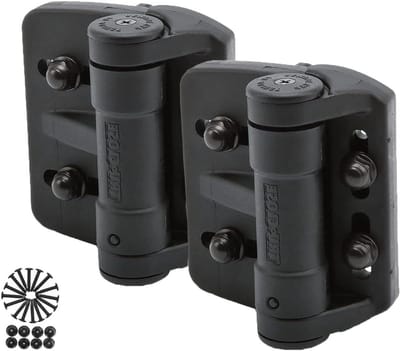 Weatherables Regular Truclose Mini Multi verstelbare scharnieren Tcama1 D & D Technologies, zwart