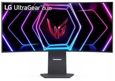 LG UltraGear OLED 39GS95QE-B - Curved Ultrawide Gaming Monitor - 240hz - 39 inch