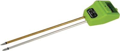 3-in-1 Bodemtester voor pH, Vocht en Lichtintensiteit met Lange Sonde