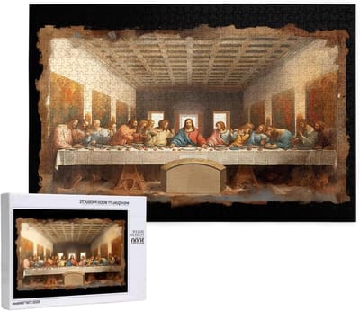 Legpuzzels Volwassenen - Jezus Puzzels - Ontspanning Thuis - 3000 Stukjes - 122x81cm - Multicolor