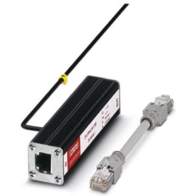 Phoenix Contact 2858991 D-LAN-CAT.5E Overspanningsbeveiliging (tussenstekker) Overspanningsbeveiliging voor: Netwerk (RJ45) 2.5 kA 1 stuk(s)