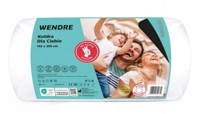 Wendre Dla Ciebie Serie - Dekbed - 160x200 cm - All Year - Wit - Medisch