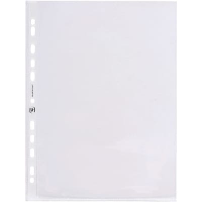 Oxford insteekhoes Premium A4 PP 0,12mm glashelder 25 stuks