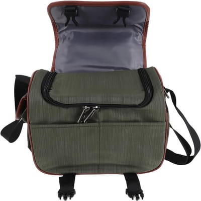 Camera Tas - Sling Bag - Outdoor Fotografie - Snelle Toegang Ontwerp - 27 x 25 x 16 cm - Olijfgroen