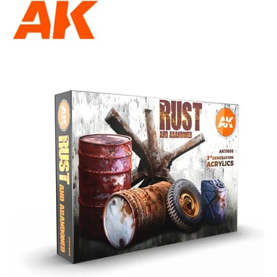 AK interactive Rust and Abandoned - 6 kleuren - 17ml