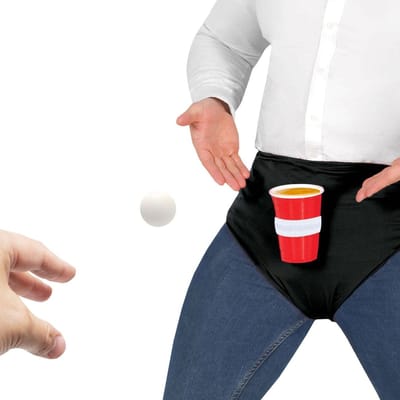 Set Onderbroeken Voor Het Spel Beer Pong Bier Pong Broekhoes Feest