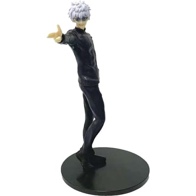2 stuks/set JJK Anime Actiefiguren Gojo SATORU en Geto Suguru Model Figuur Verzamelaar Model Poppen Kerst Kinderen Cadeaus black