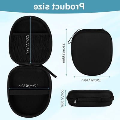 Hardshell EVA Hoes voor Sony WH-CH700/710/720N en JBL 720BT/710BT Draadloze Hoofdtelefoons met Geluidsisolatie en Bescherming