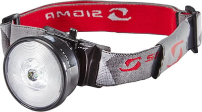 Sigma Mono HL - Hoofdbandlamp - LED - USB - Geint. Accu - Zwart