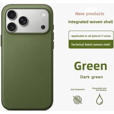 Coque tissée technologie pour iPhone 17 Pro Max Air Phone pour chargement sans fil magnétique Magsafe Housse de protection iPhone Air