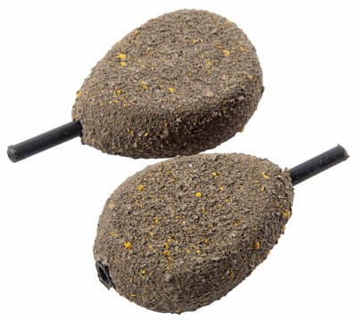 Ultimate Flat Pear Inline Sand Camo Lood 99g (20 Stuks) - Inline Lood