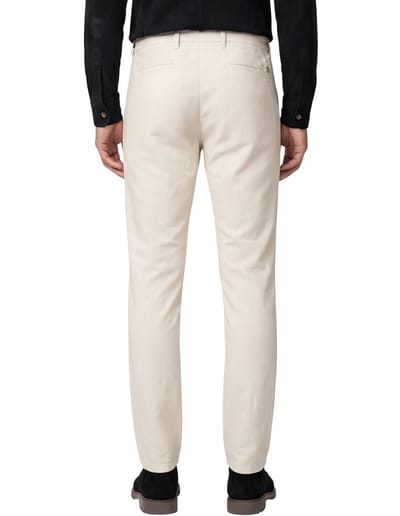 Alberto katoenen broek beige