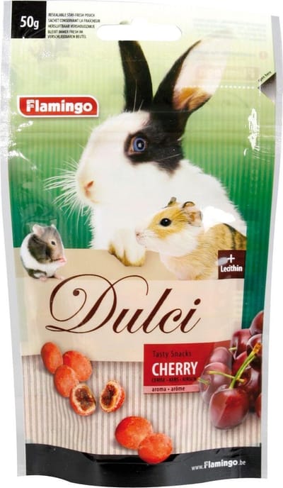 Flamingo Knaagdiersnack Kers
