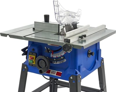 HBM 210 mm cirkelzaagtafel 1400 W 230 V zaagdiepte 70 mm 45° 50 mm