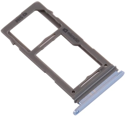 Voor Samsung Galaxy S10 / S10+ / S10e SIM/SD Kaarthouder Blauw