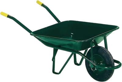 Metaal Kruiwagen Groen - Gedemonteerd - Stevig & Robuust - Voor Tuin & Bouw