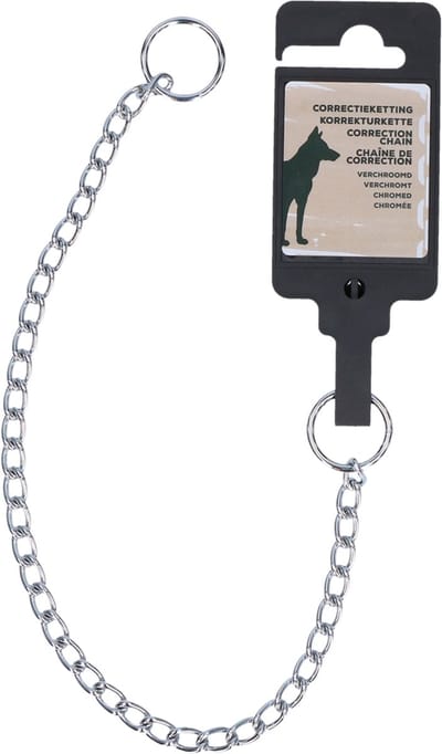 Sllipketting XXS - Trekgedrag bij Honden - Gedragstraining - Anti trek hond - Verchroomde Sliphalsband - 2 mm x 35 cm