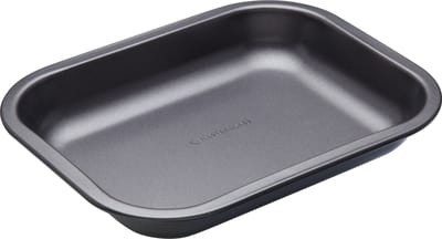 KitchenCraft MasterClass Kleine Braadpan Met Antiaanbaklaag - Heavy Duty Koolstofstaal 27 x 21 x 4 Centimeter
