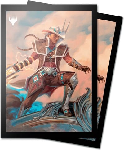 Ultra Pro - Magic: The Gathering - Outlaws of Thunder Junction - 100 Standard Sized Card Sleeves Pack - Annie Flash, the Veteran (63 x 89 mm)