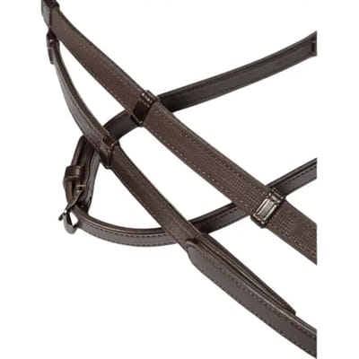 Platte dressuurriemen voor paarden van leer PS of Sweden Dubai